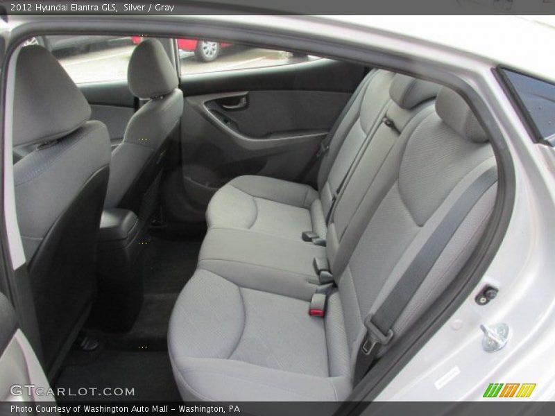 Silver / Gray 2012 Hyundai Elantra GLS