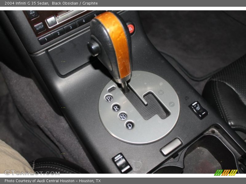 Black Obsidian / Graphite 2004 Infiniti G 35 Sedan