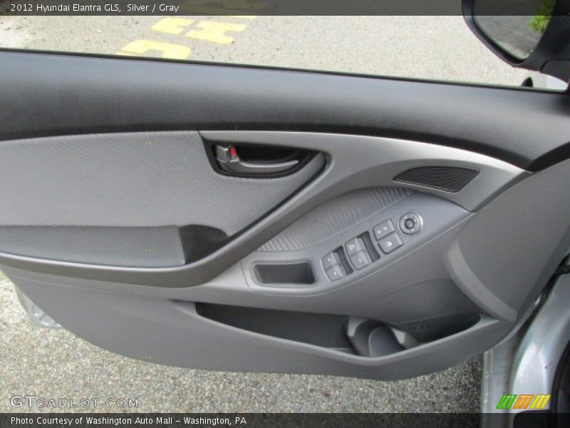 Silver / Gray 2012 Hyundai Elantra GLS