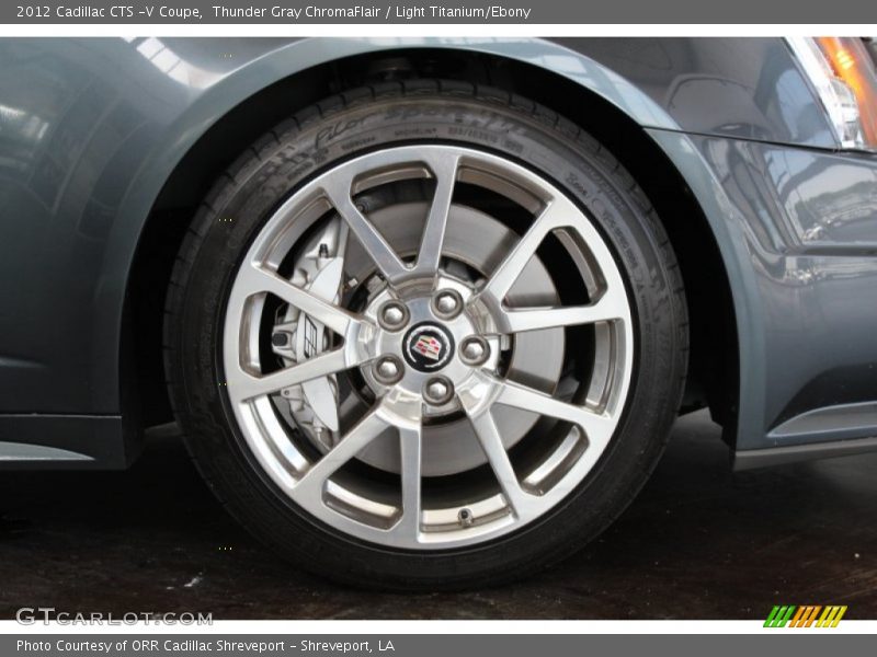  2012 CTS -V Coupe Wheel