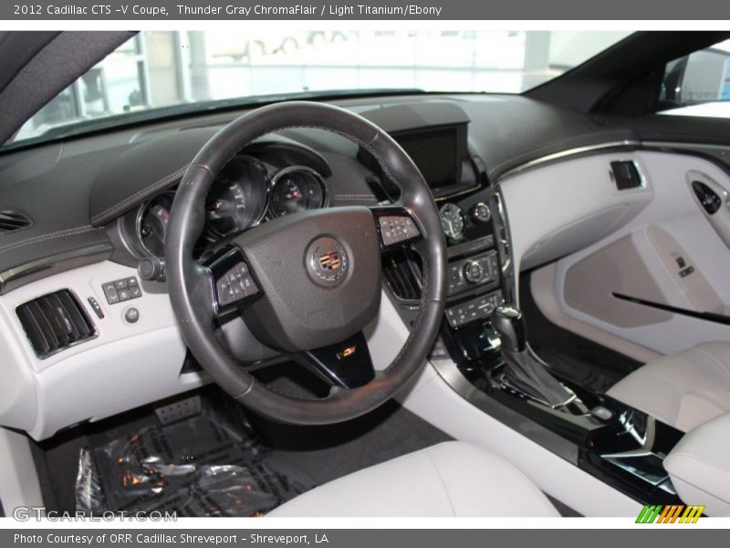 Light Titanium/Ebony Interior - 2012 CTS -V Coupe 