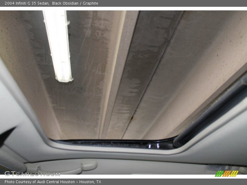 Black Obsidian / Graphite 2004 Infiniti G 35 Sedan