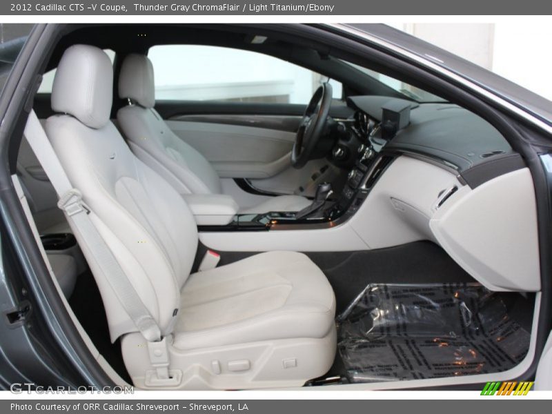 Front Seat of 2012 CTS -V Coupe