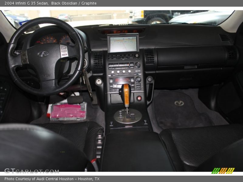 Black Obsidian / Graphite 2004 Infiniti G 35 Sedan