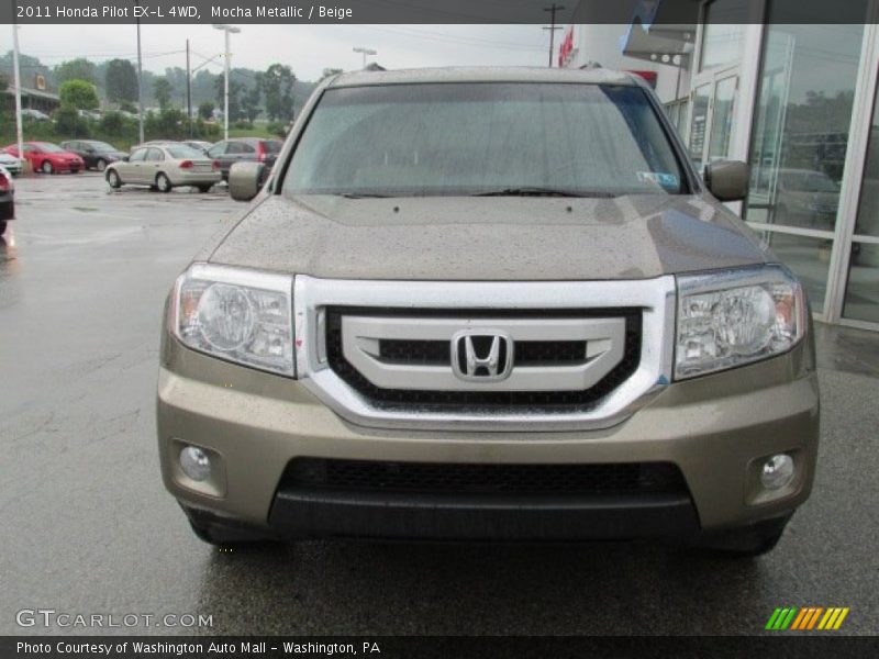 Mocha Metallic / Beige 2011 Honda Pilot EX-L 4WD