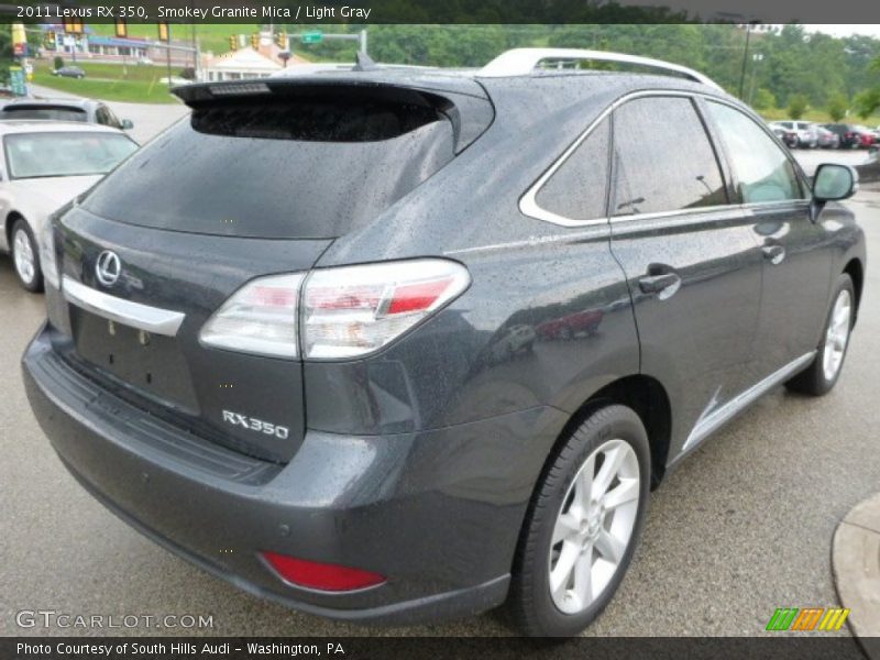 Smokey Granite Mica / Light Gray 2011 Lexus RX 350