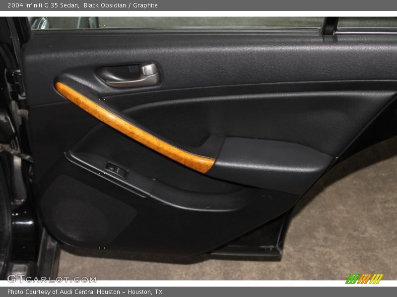 Black Obsidian / Graphite 2004 Infiniti G 35 Sedan