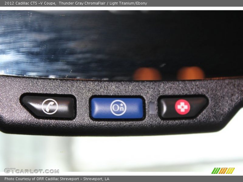 Controls of 2012 CTS -V Coupe