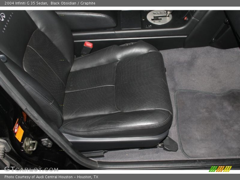 Black Obsidian / Graphite 2004 Infiniti G 35 Sedan
