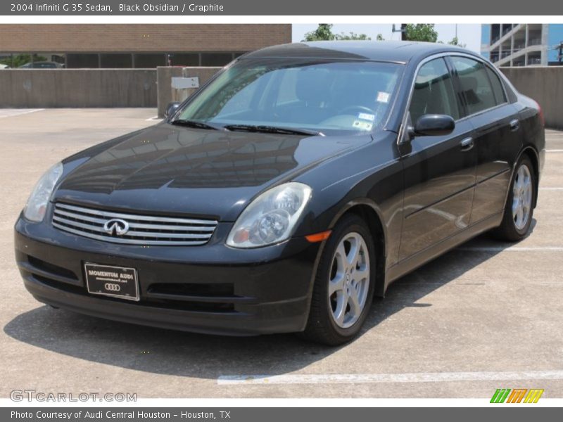 Black Obsidian / Graphite 2004 Infiniti G 35 Sedan
