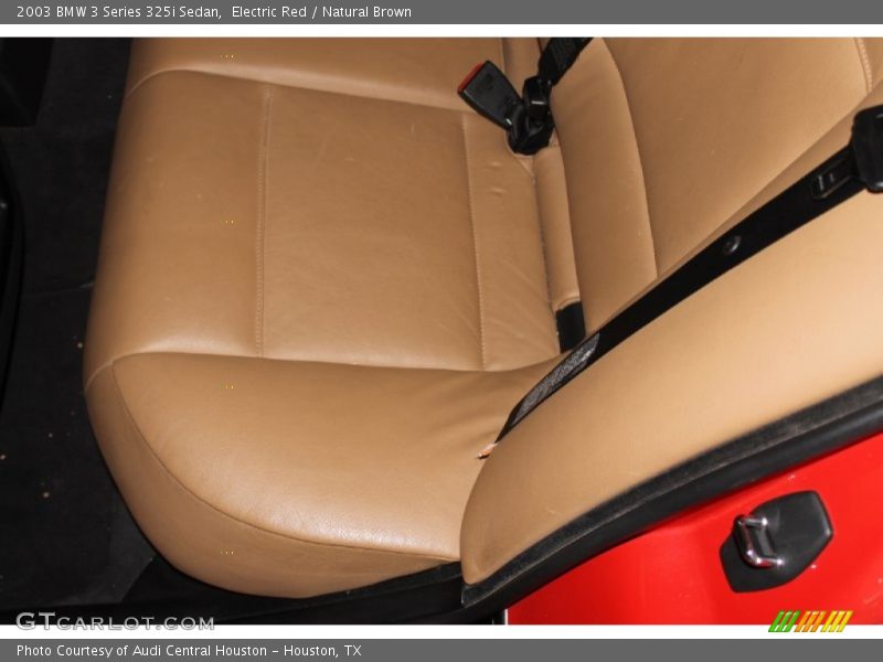 Electric Red / Natural Brown 2003 BMW 3 Series 325i Sedan
