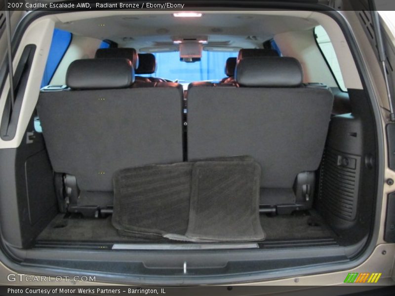 Radiant Bronze / Ebony/Ebony 2007 Cadillac Escalade AWD