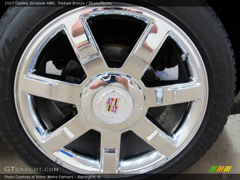 Radiant Bronze / Ebony/Ebony 2007 Cadillac Escalade AWD