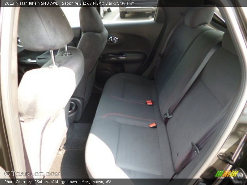 Sapphire Black / NISMO Black/Gray Trim 2013 Nissan Juke NISMO AWD