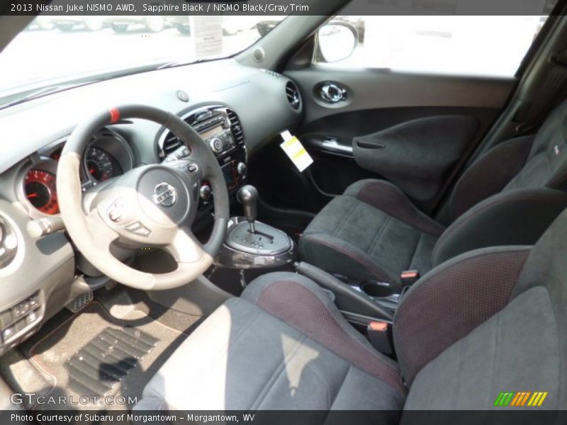 Sapphire Black / NISMO Black/Gray Trim 2013 Nissan Juke NISMO AWD
