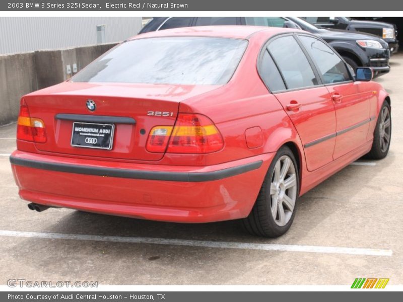 Electric Red / Natural Brown 2003 BMW 3 Series 325i Sedan