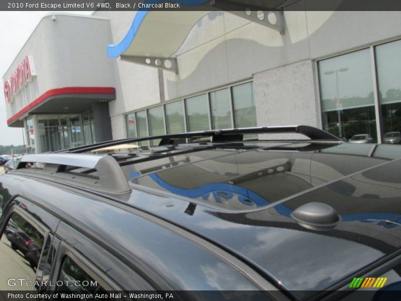 Black / Charcoal Black 2010 Ford Escape Limited V6 4WD