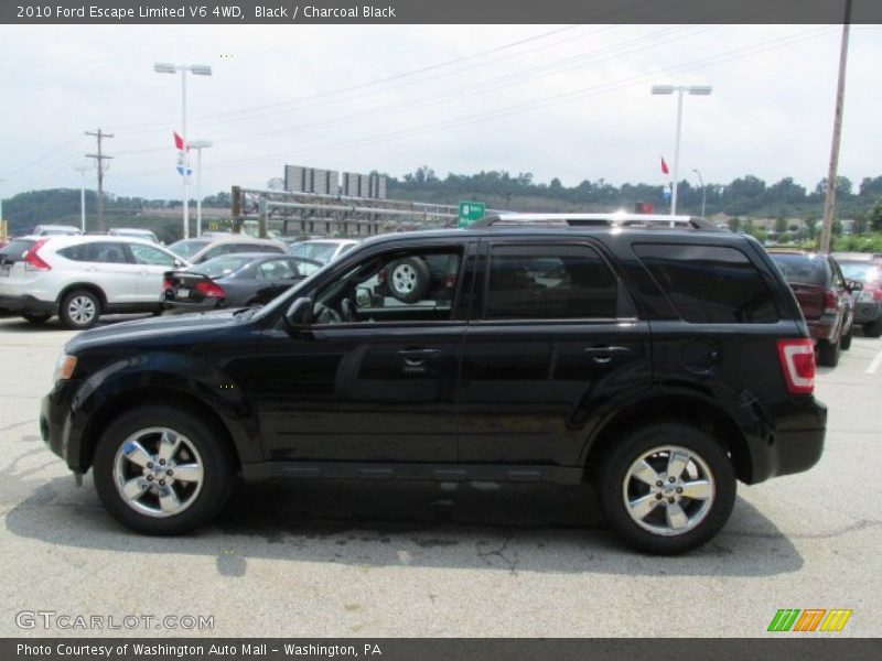 Black / Charcoal Black 2010 Ford Escape Limited V6 4WD