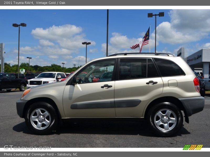 Vintage Gold / Oak 2001 Toyota RAV4