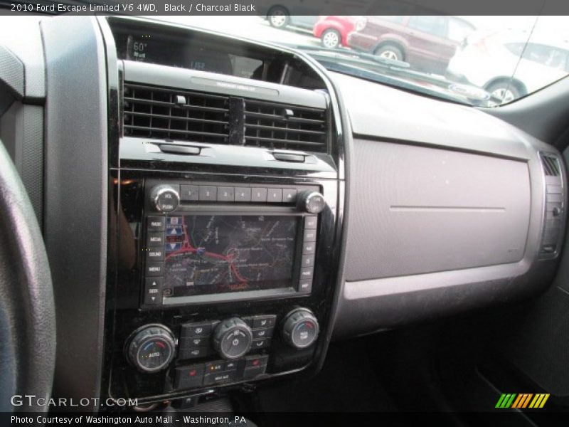 Black / Charcoal Black 2010 Ford Escape Limited V6 4WD