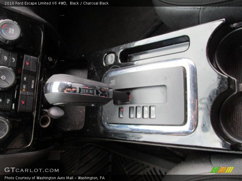 Black / Charcoal Black 2010 Ford Escape Limited V6 4WD