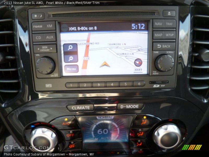 Pearl White / Black/Red/Silver Trim 2013 Nissan Juke SL AWD