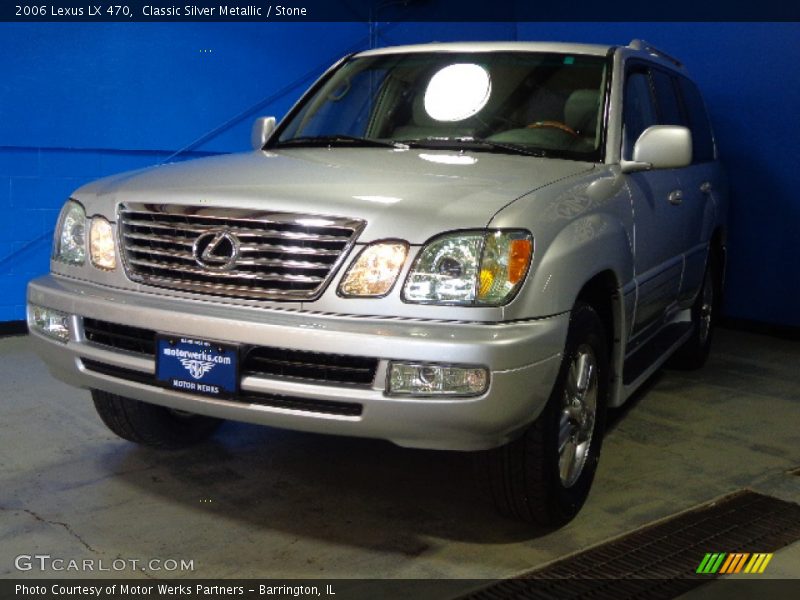 Classic Silver Metallic / Stone 2006 Lexus LX 470