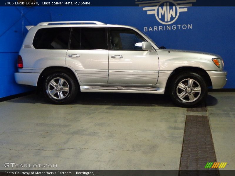 Classic Silver Metallic / Stone 2006 Lexus LX 470