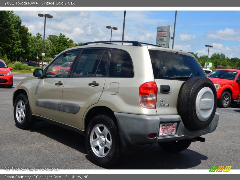 Vintage Gold / Oak 2001 Toyota RAV4