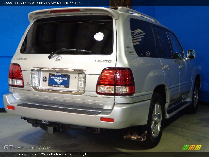 Classic Silver Metallic / Stone 2006 Lexus LX 470