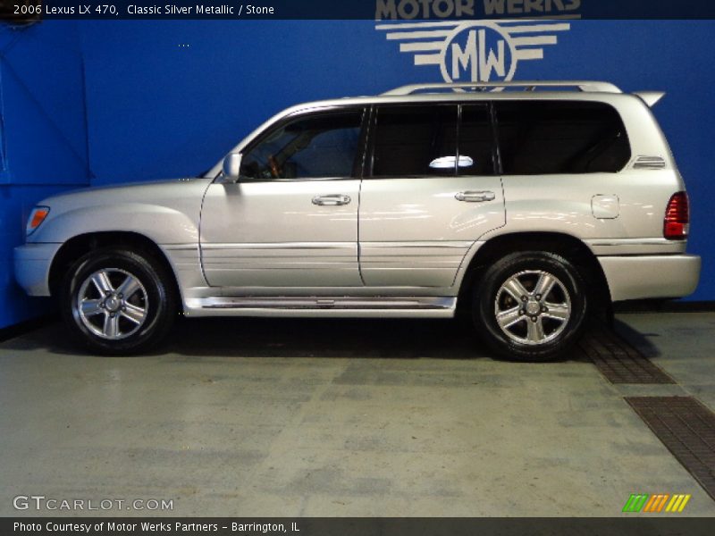 Classic Silver Metallic / Stone 2006 Lexus LX 470