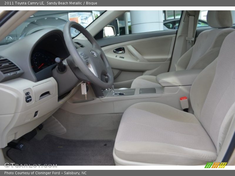 Sandy Beach Metallic / Bisque 2011 Toyota Camry LE