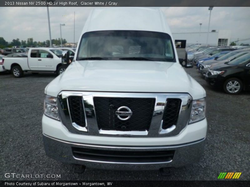 Glacier White / Gray 2013 Nissan NV 2500 HD SV High Roof