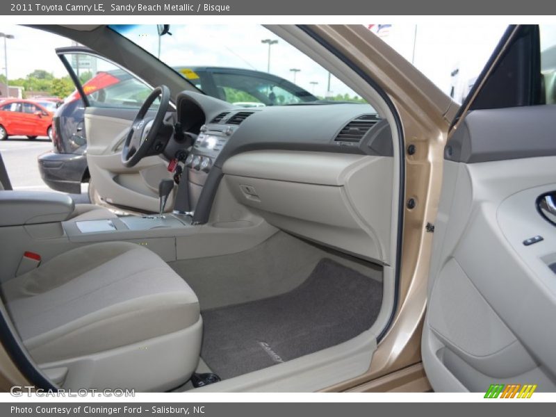 Sandy Beach Metallic / Bisque 2011 Toyota Camry LE