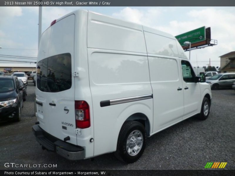 Glacier White / Gray 2013 Nissan NV 2500 HD SV High Roof