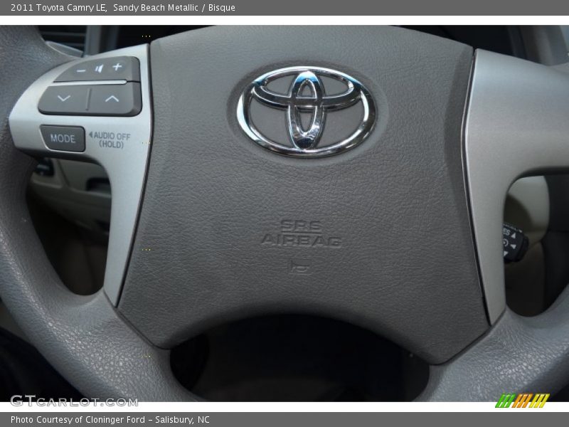 Sandy Beach Metallic / Bisque 2011 Toyota Camry LE