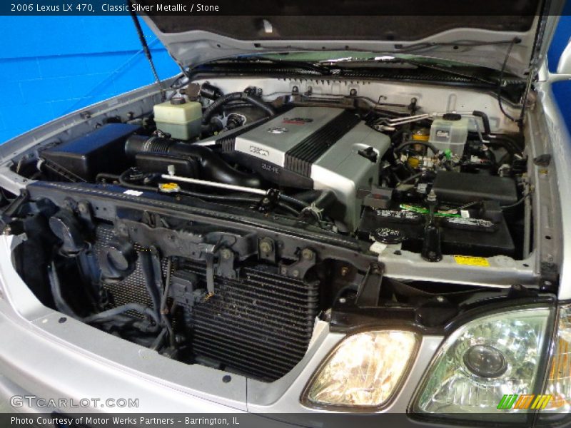 2006 LX 470 Engine - 4.7 Liter DOHC 32-Valve VVT V8