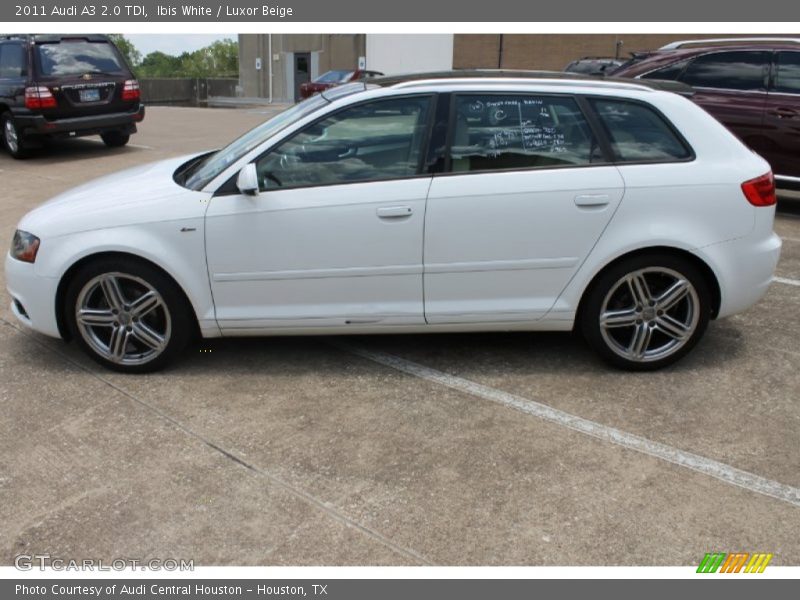Ibis White / Luxor Beige 2011 Audi A3 2.0 TDI