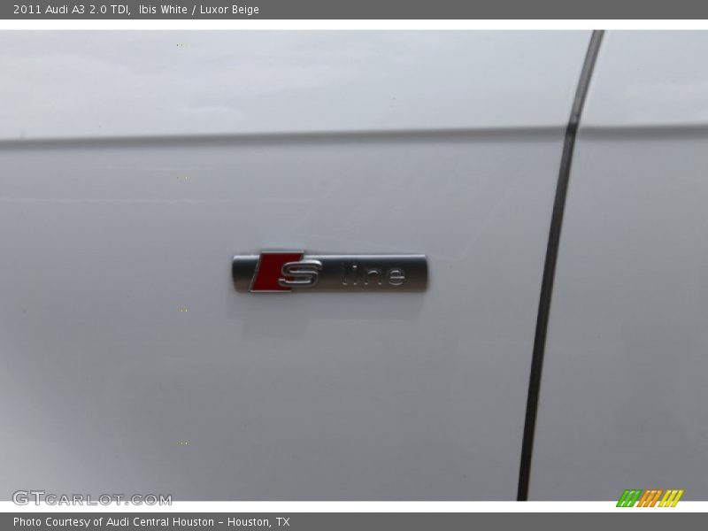 Ibis White / Luxor Beige 2011 Audi A3 2.0 TDI