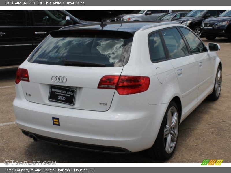 Ibis White / Luxor Beige 2011 Audi A3 2.0 TDI