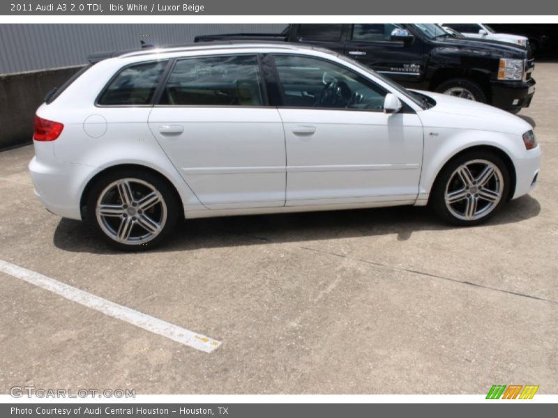 Ibis White / Luxor Beige 2011 Audi A3 2.0 TDI