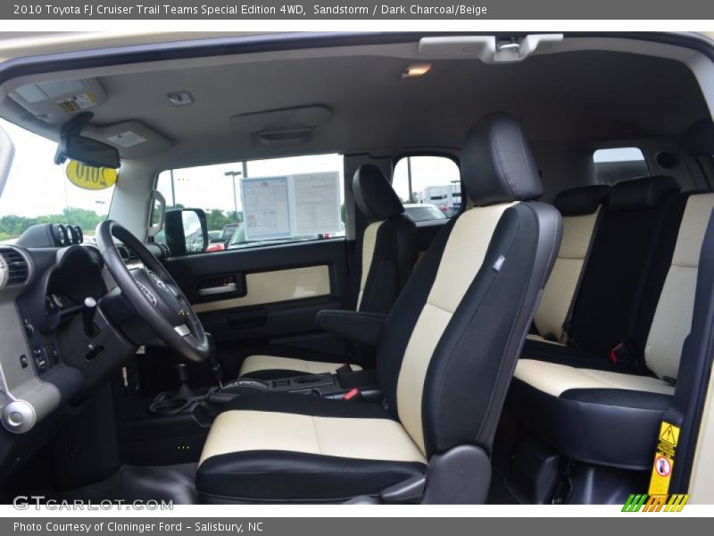 Sandstorm / Dark Charcoal/Beige 2010 Toyota FJ Cruiser Trail Teams Special Edition 4WD