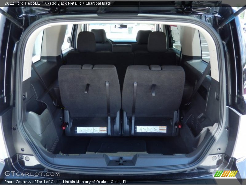 Tuxedo Black Metallic / Charcoal Black 2012 Ford Flex SEL