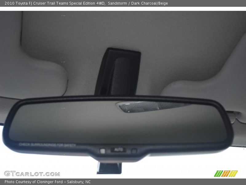 Sandstorm / Dark Charcoal/Beige 2010 Toyota FJ Cruiser Trail Teams Special Edition 4WD