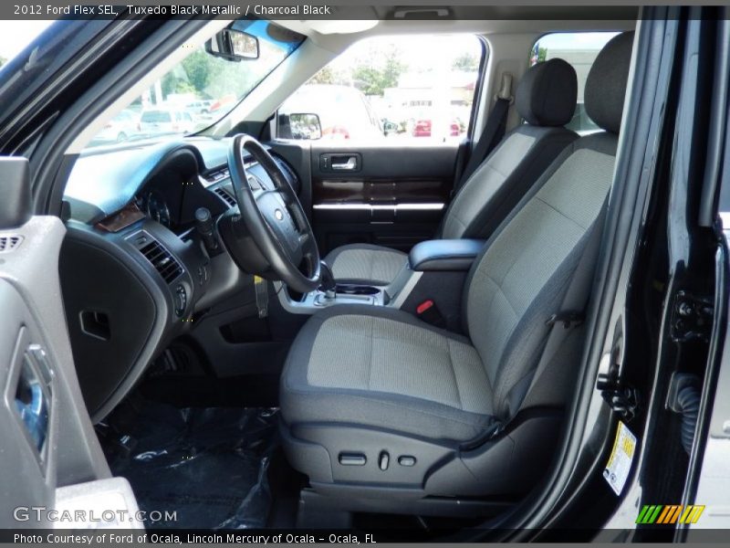 Tuxedo Black Metallic / Charcoal Black 2012 Ford Flex SEL