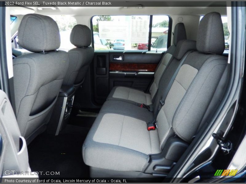 Tuxedo Black Metallic / Charcoal Black 2012 Ford Flex SEL