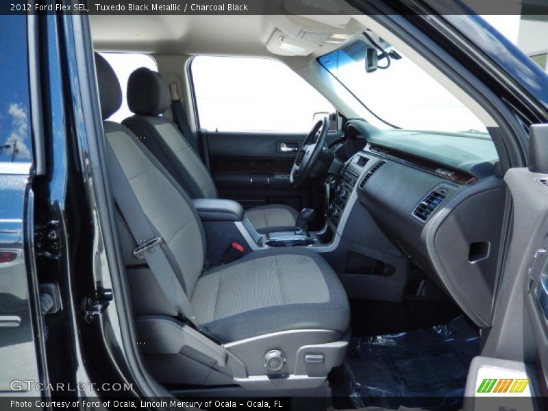Tuxedo Black Metallic / Charcoal Black 2012 Ford Flex SEL