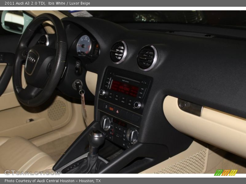 Ibis White / Luxor Beige 2011 Audi A3 2.0 TDI