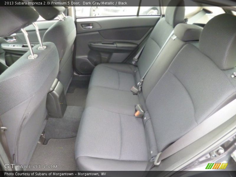 Dark Gray Metallic / Black 2013 Subaru Impreza 2.0i Premium 5 Door