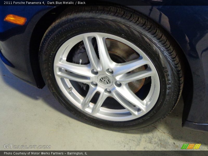 Dark Blue Metallic / Black 2011 Porsche Panamera 4